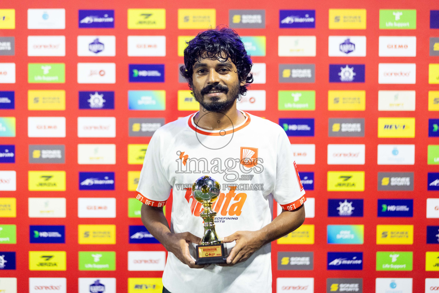 L Kalaidhoo vs L Dhanbidhoo in Day 16 of Golden Futsal Challenge 2024 was held on Tuesday, 30th January 2024, in Hulhumale', Maldives Photos: Nausham Waheed / images.mv