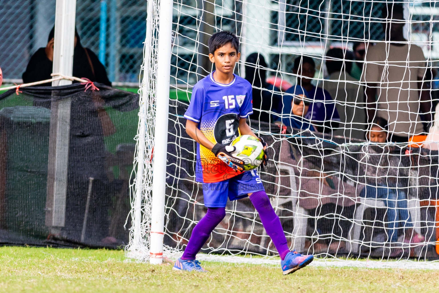 Day 1 of MILO Academy Championship 2024 - U12 was held at Henveiru Grounds in Male', Maldives on Sunday, 7th July 2024. Photos: Nausham Waheed / images.mv