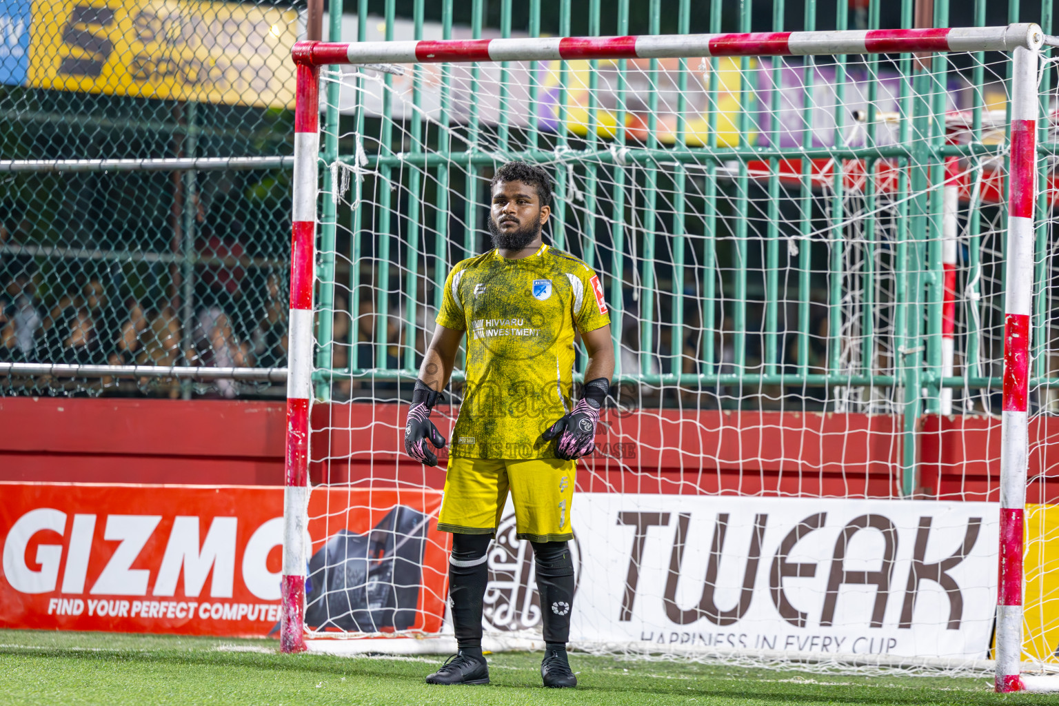 AA Mathiveri vs AA Thoddoo in Zone Round on Day 27 of Golden Futsal Challenge 2025 was held on Friday , 31st January 2025, in Hulhumale', Maldives. Photos: Ismail Thoriq / images.mv