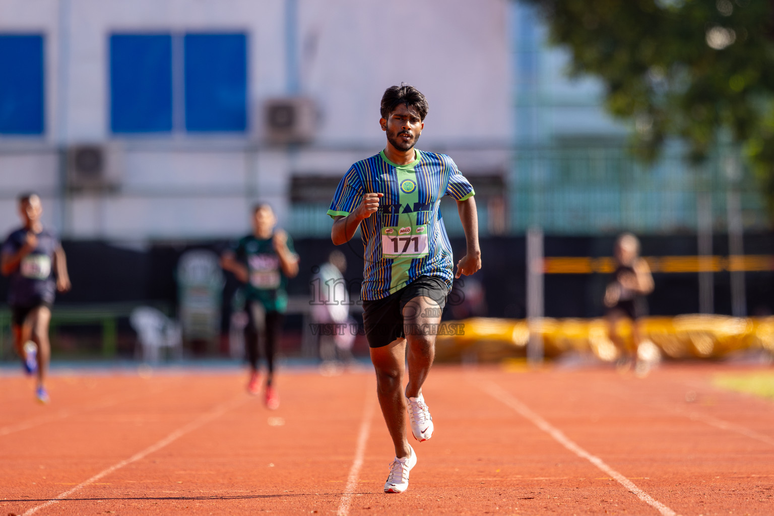 Day 1 of 12th Milo Association Championships was held in Ekuveni Track at Male', Maldives on Thursday, 24th April 2025.
Photos: Ismail Thoriq / images.mv