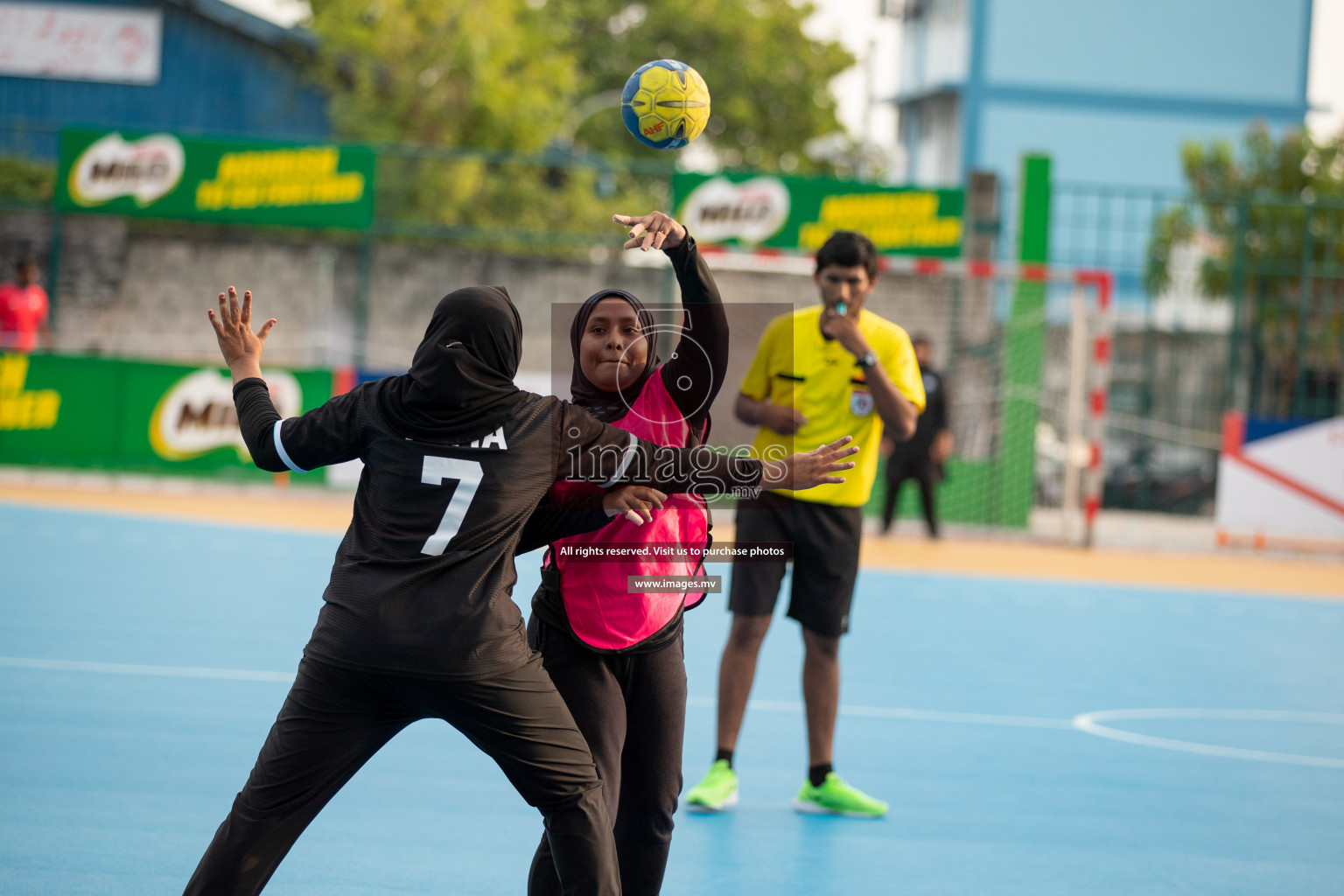 Day 12 of Milo 6th Inter Office Handball Tournament 2022 - Photos by Hassan Simah