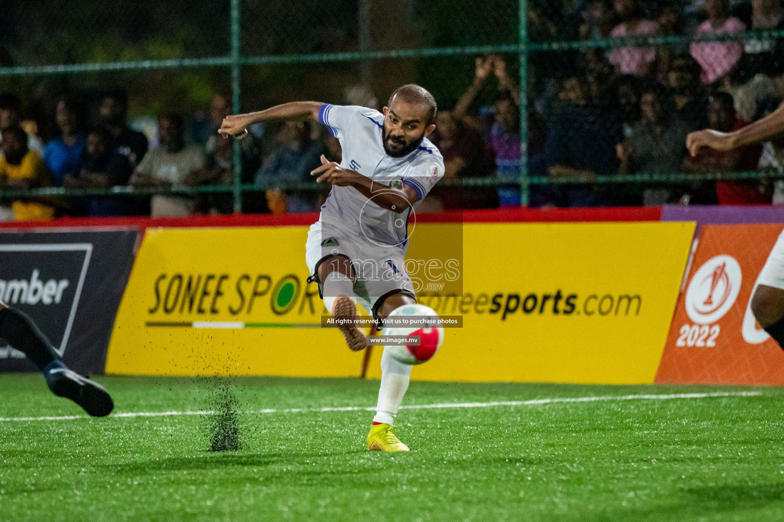 Club Immigration vs Team Allied in Club Maldives Cup 2022 was held in Hulhumale', Maldives on Thursday, 20th October 2022. Photos: Hassan Simah/ images.mv