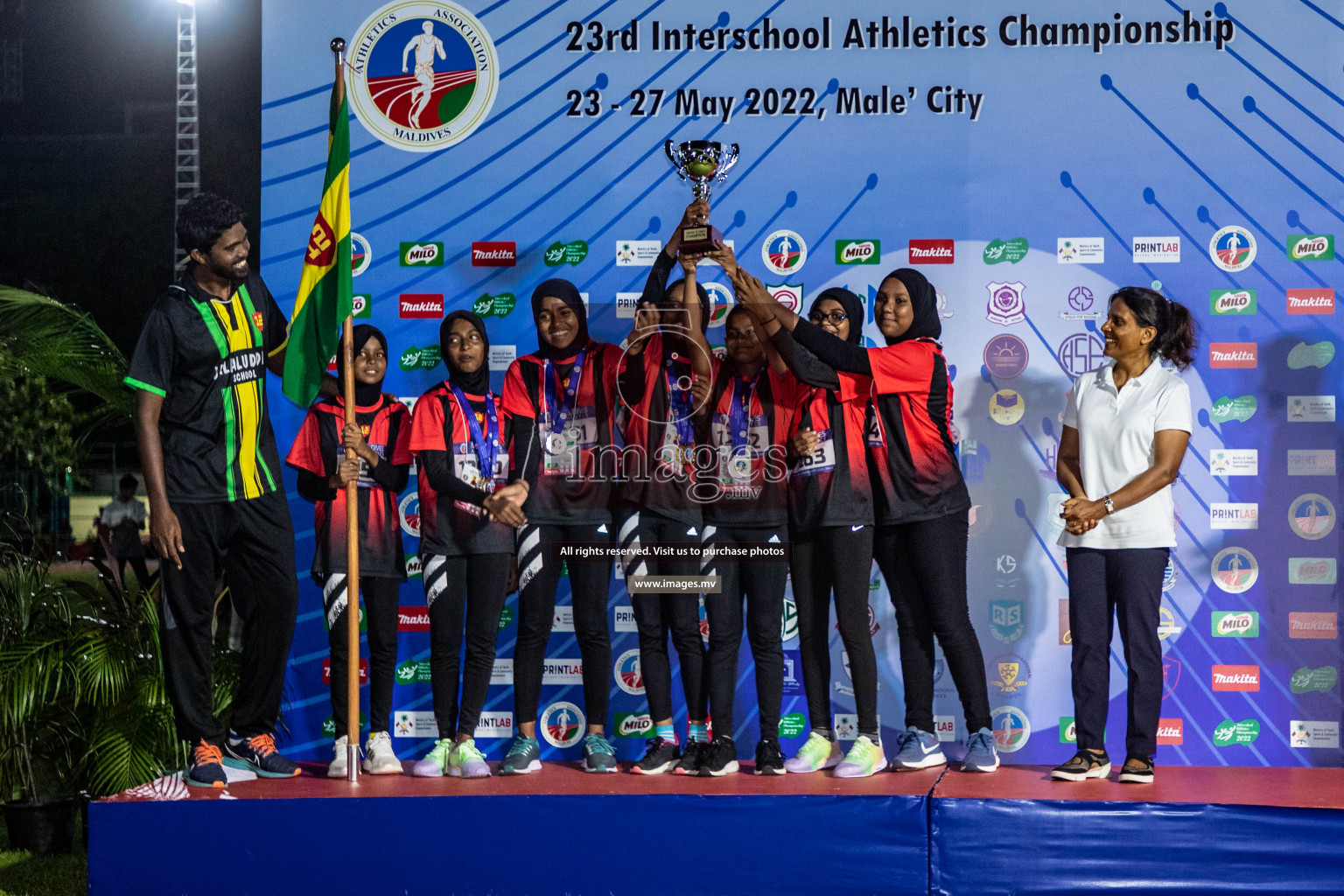 Day 5 of Inter-School Athletics Championship held in Male', Maldives on 27th May 2022. Photos by:Maanish / images.mv