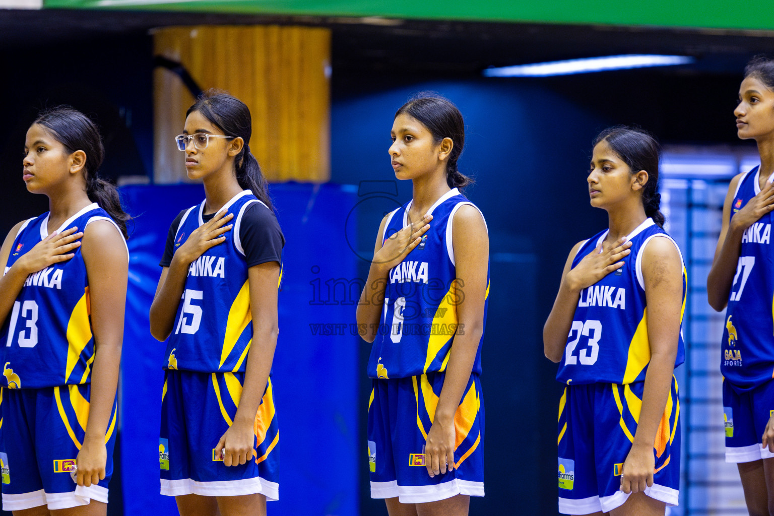 India vs SriLanka in Day 1 of Under 16 Woman's Asian Cup SABA Qualifiers 2025 was held in Social Center, Male', Maldives on 12th June 2025. Photos: Nausham Waheed / images.mv