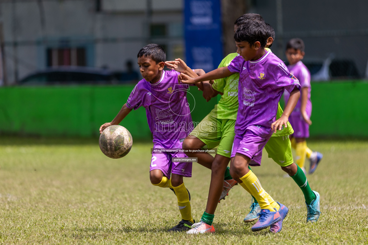 Day 3 of Nestle Kids Football Fiesta, held in Henveyru Football Stadium, Male', Maldives on Friday, 13th October 2023
Photos: Hassan Simah, Ismail Thoriq / images.mv