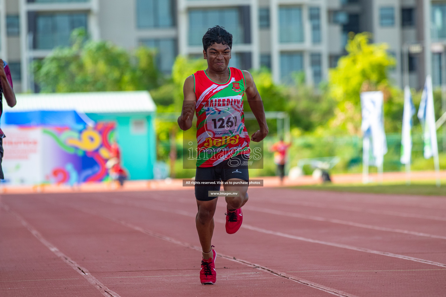 Day two of Inter School Athletics Championship 2023 was held at Hulhumale' Running Track at Hulhumale', Maldives on Sunday, 15th May 2023. Photos: Nausham Waheed / images.mv