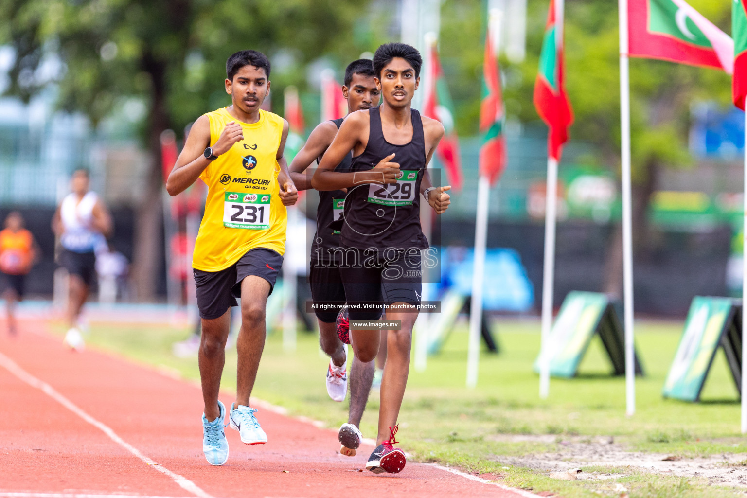 Day 2 of National Athletics Championship 2023 was held in Ekuveni Track at Male', Maldives on Friday, 24th November 2023. Photos: Nausham Waheed / images.mv