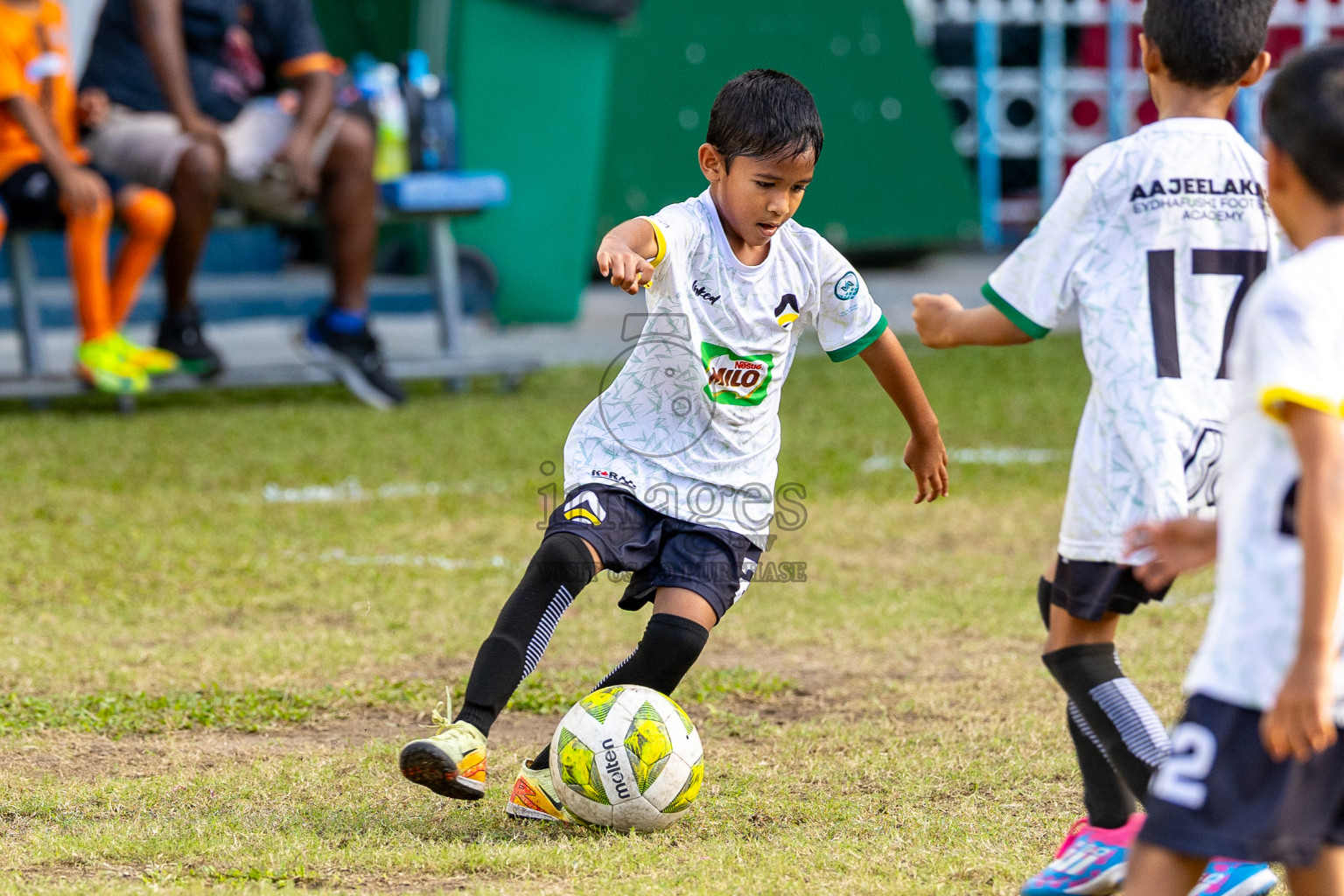 Day 3 of MILO SVAM Juniors 2025 (U-8) was held at Henveiru Stadium in Male', Maldives on Saturday, 28th June 2025. Photos: Mohamed Mahfooz Moosa / images.mv