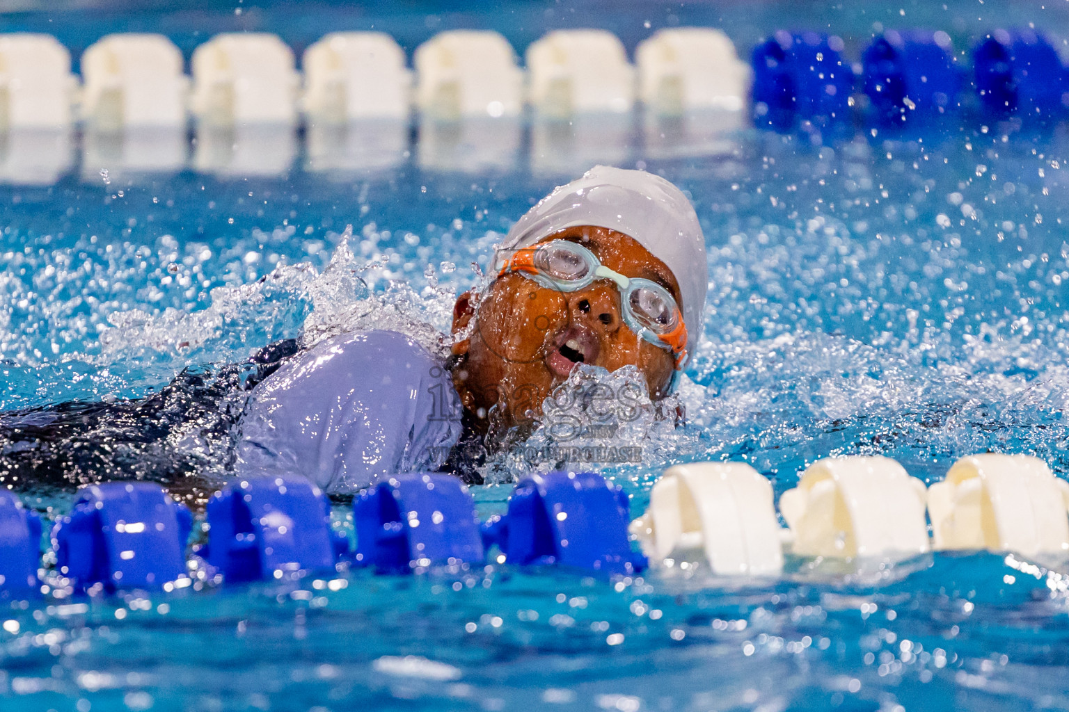 Day 3 of BML 5th National Swimming Kids Festival 2024 held in Hulhumale', Maldives on Wednesday, 20th November 2024. Photos: Nausham Waheed / images.mv