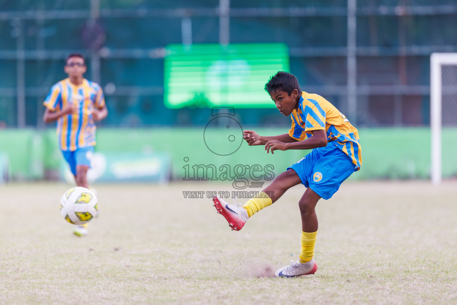 Day 4 of MILO Academy Championship 2025 (U14) was held on Sunday, 2nd November 2025 at Henveiru Football Grounds, Male', Maldives . 
Photos: Hassan Simah / images.mv