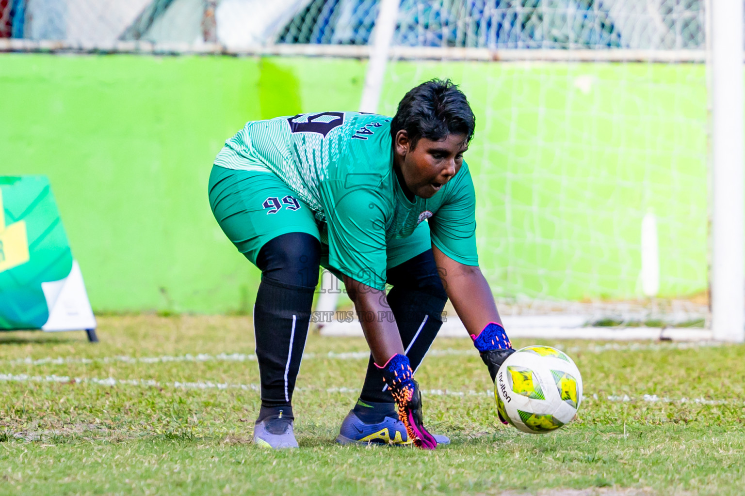 Day 2 of MILO Academy Championship 2024 Under 14 held in Henveyru Stadium, Male', Maldives on Friday, 1st November 2024. Photos: Nausham Waheed / Images.mv