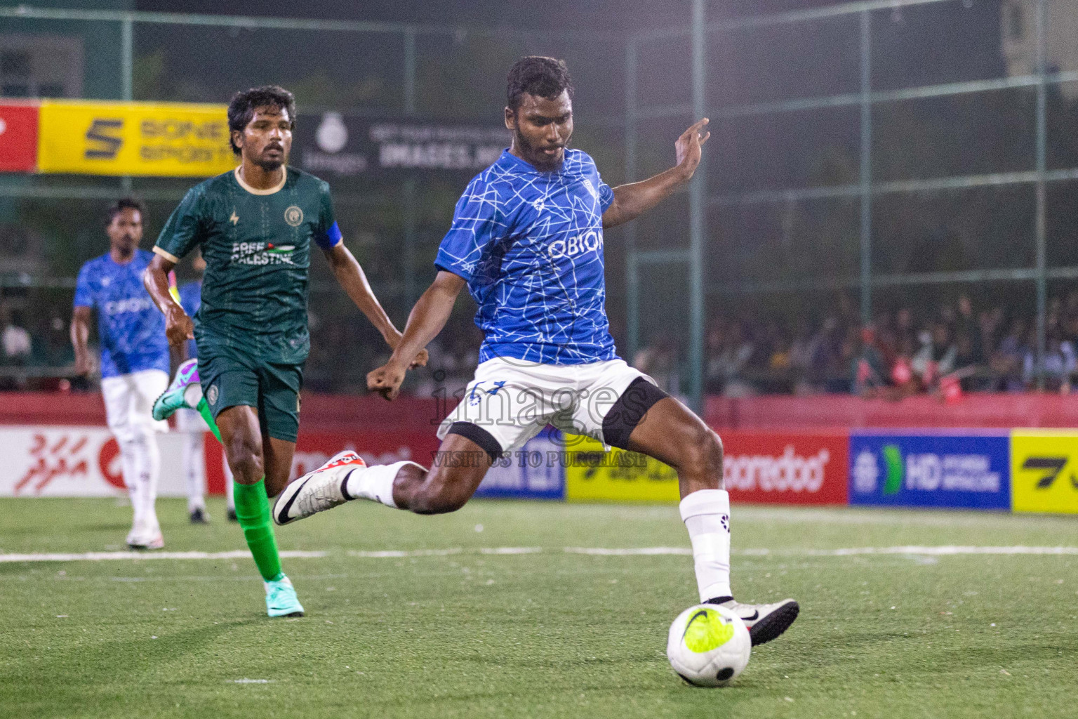 HDh Neykurendhoo vs HDh Naivaadhoo in Golden Futsal Challenge 2024 was held on Tuesday, 16th January 2024, in Hulhumale', Maldives
Photos: Ismail Thoriq / images.mv