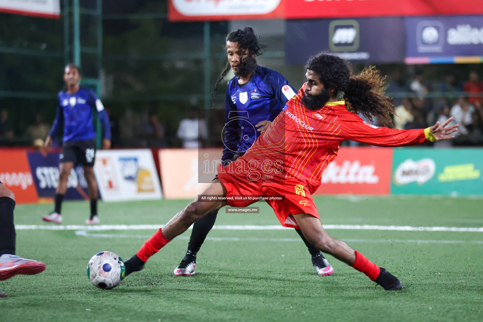 Team Fenaka vs Medianet in Club Maldives Cup 2023 held in Hulhumale, Maldives, on Sunday, 23rd July 2023 Photos: Nausham Waheed/ images.mv