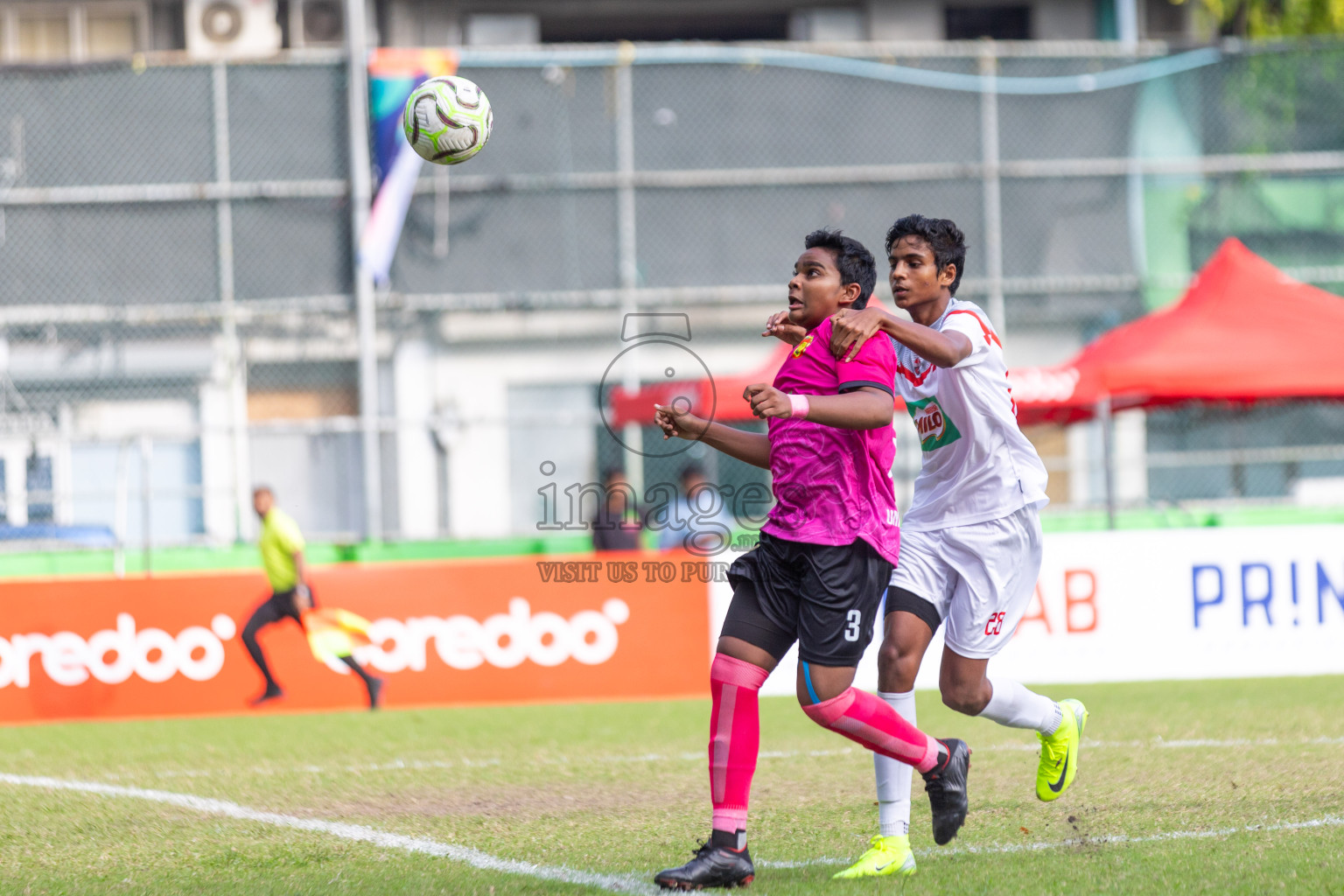 United Victory vs TC Sports Club in Day 7 of Dhivehi Youth League 2024 held at Henveiru Stadium on Sunday, 1st December 2024. Photos: Shuu Abdul Sattar, / Images.mv