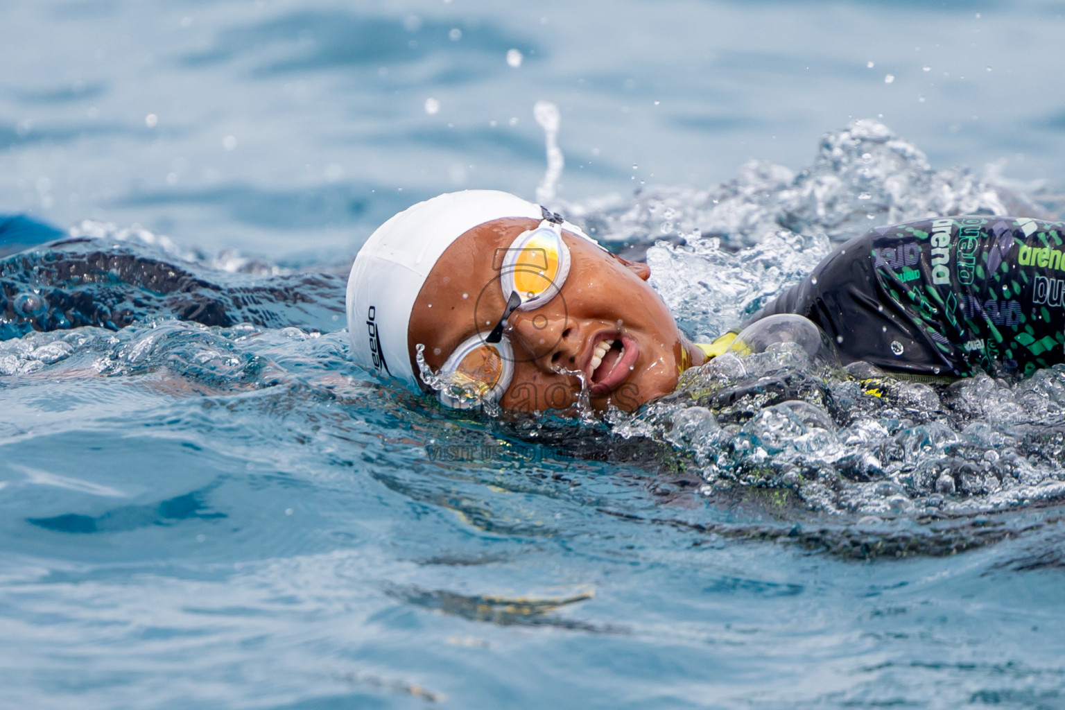 15th National Open Water Swimming Competition 2024 held in Kudagiri Picnic Island, Maldives on Saturday, 28th September 2024. Photos: Nausham Waheed / images.mv