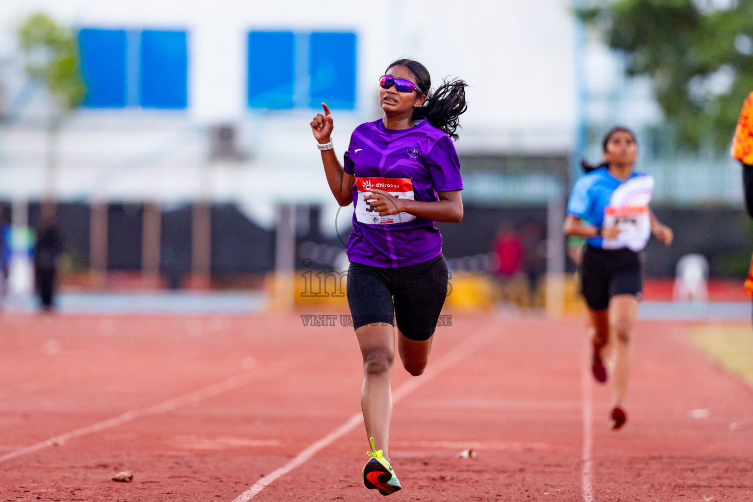 Day 4 of Inter-school Athletics Championship 2025 held in Ekuveni Synthetic Track, Male', Maldives on Thursday, 09th October 2025. Photos by: Nausham Waheed / Images.mv