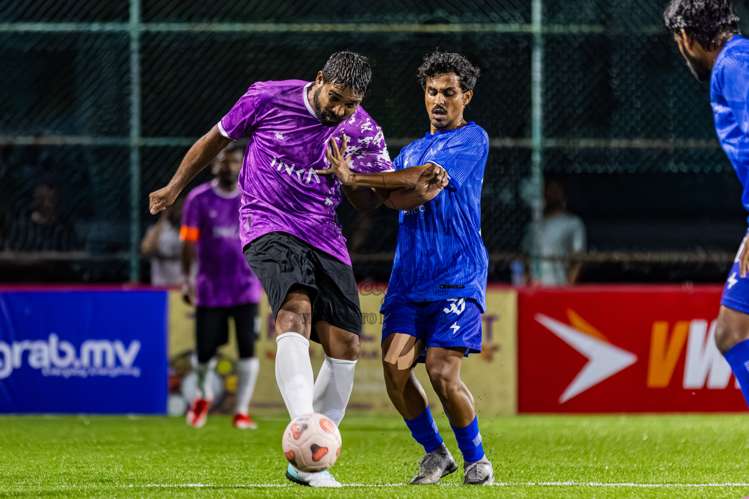 MMA SC vs Viyares in Day 9 of Club Maldives Cup Classic 2025 was held in Rehendi Futsal Ground, Hulhumale', Maldives on Monday, 22nd September 2025. Photos: Areef Adam / images.mv