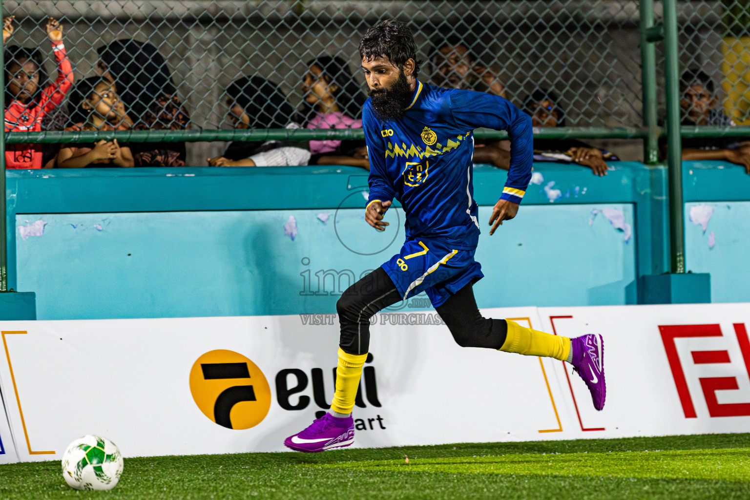 Day 3 of Laamehi Dhiggaru Ekuveri Futsal Challenge 2025 was held on Saturday, 26th July 2025, at Dhiggaru Futsal Ground, Dhiggaru, Maldives Photos: Areef / images.mv