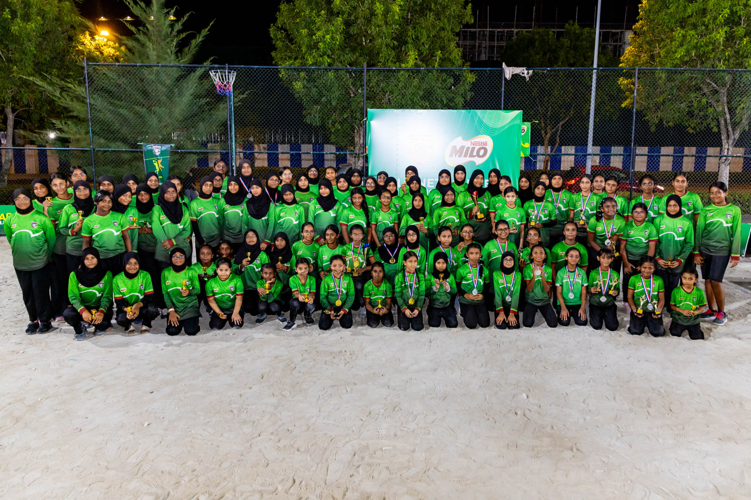 Day 2 of MILO Netball Fest 2025 was held in Cental Park, Hulhumale', Maldives on Friday, 21st November 2025. Photos: Nausham Waheed / images.mv