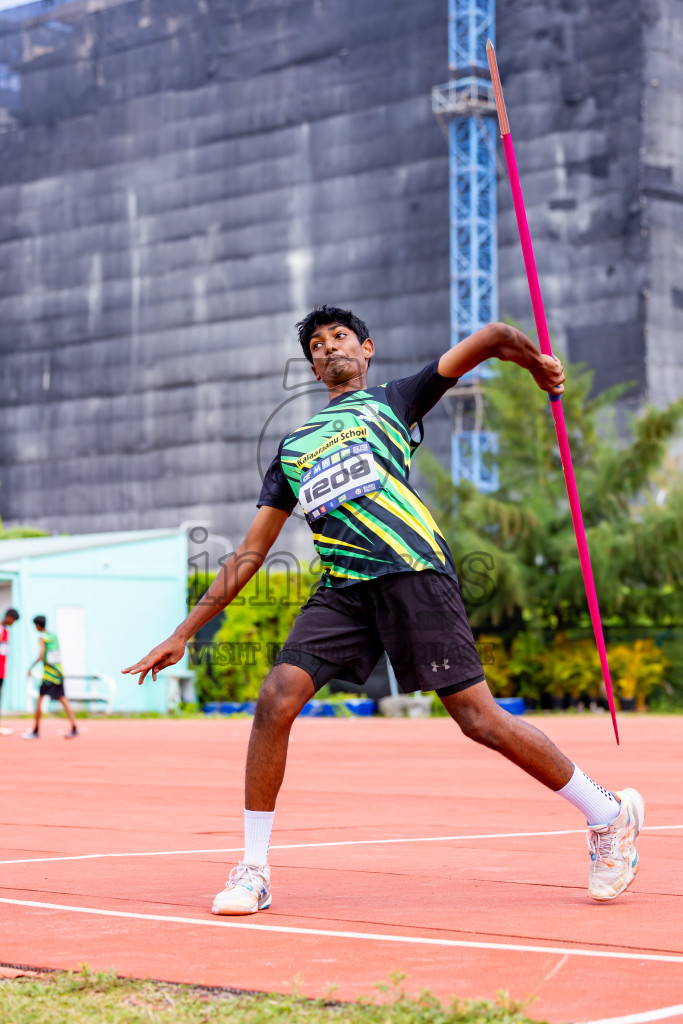 Day 5 of MWSC Interschool Athletics Championships 2024 held in Hulhumale Running Track, Hulhumale, Maldives on Wednesday, 13th November 2024. Photos by: Nausham Waheed / Images.mv