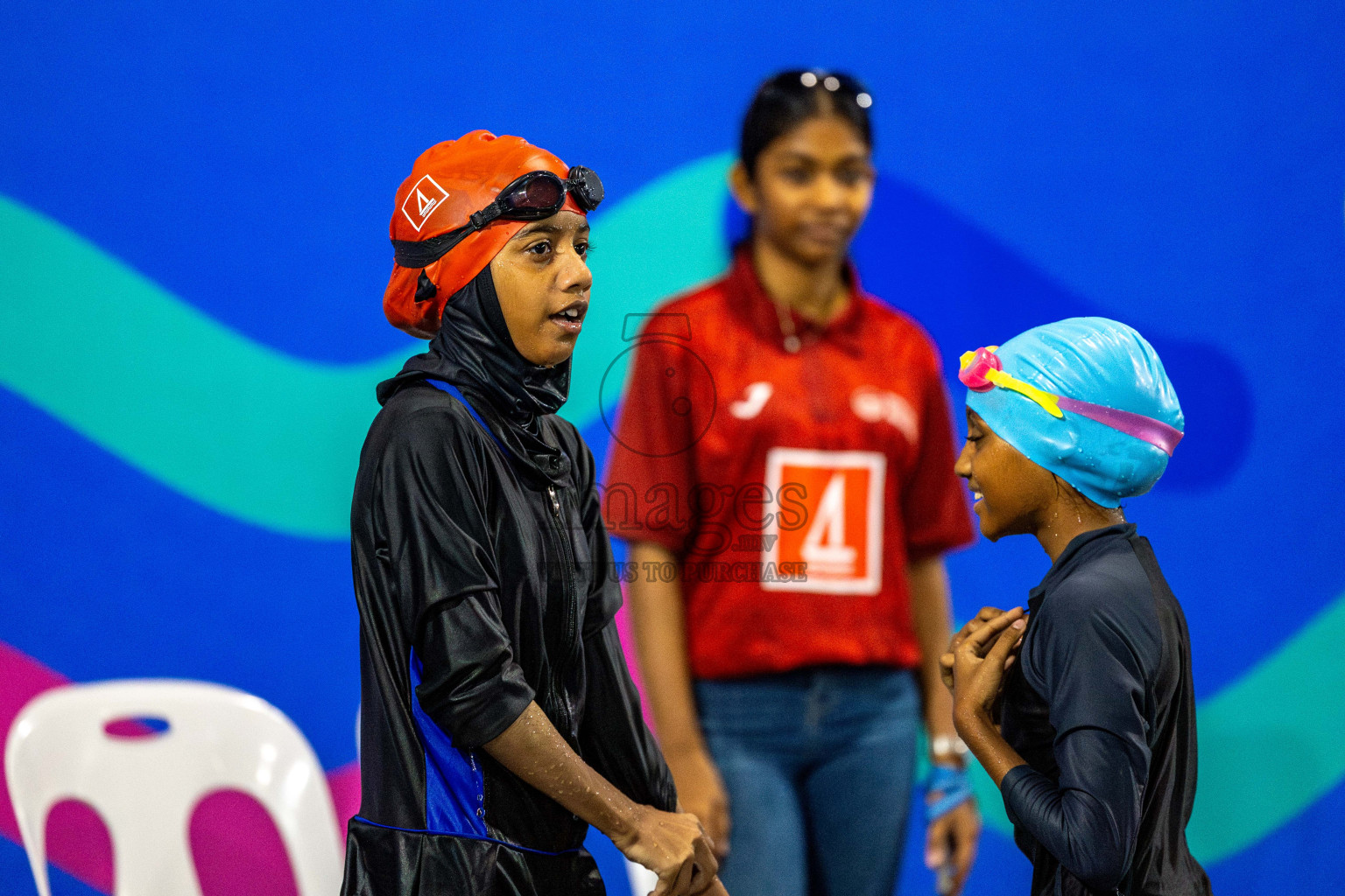 Day 4 of BML 5th National Swimming Kids Festival 2024 held in Hulhumale', Maldives on Thursday, 21st November 2024. Photos: Nausham Waheed / images.mv