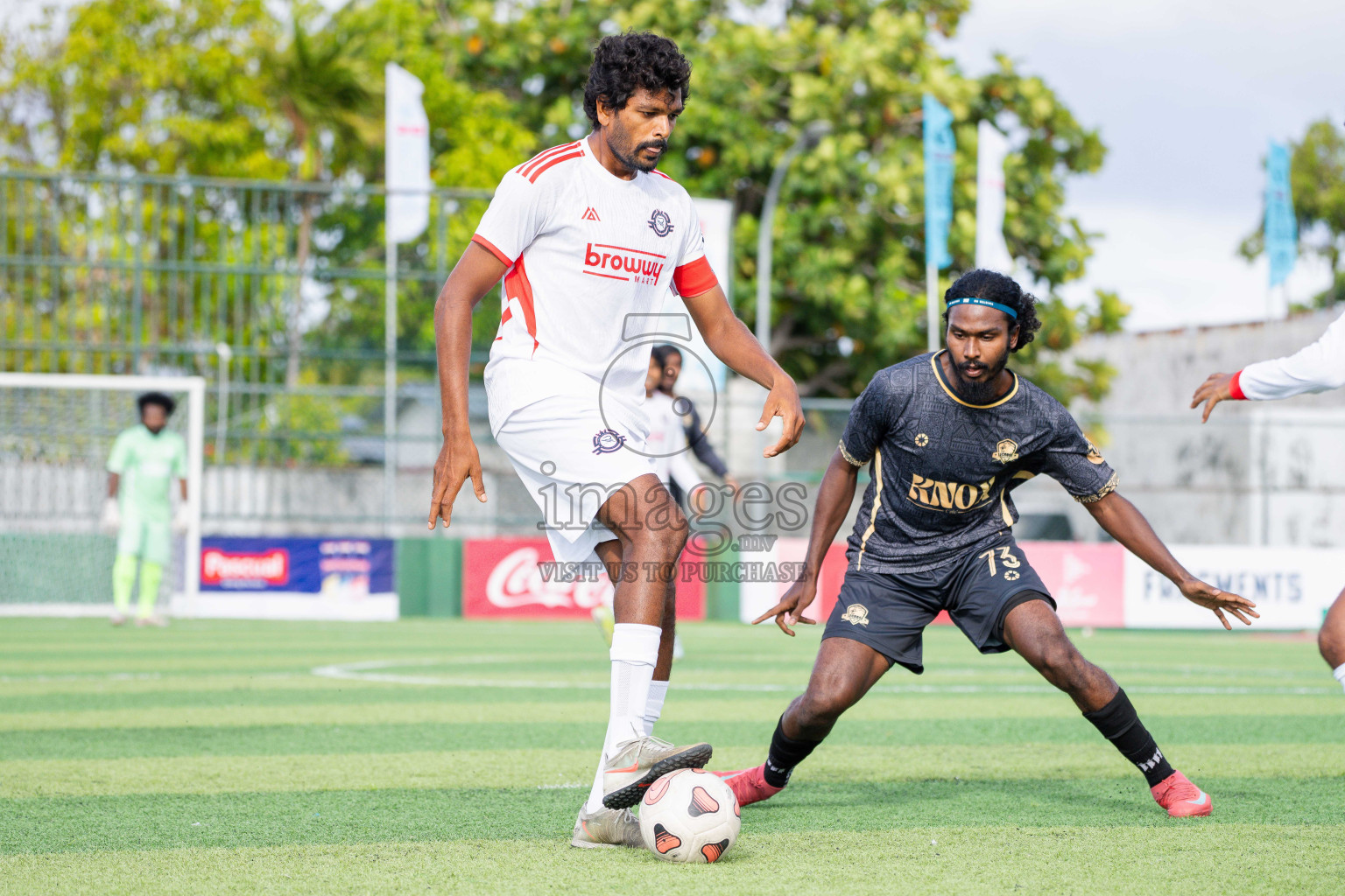 Outreef SC VS Lecrose SC in Day 3 - Fonadhoo Youth Futsal Challenge 2025 held in Fonadhoo Futsal Stadium, L. Fonadhoo, Maldives on Tuesday, 28th October 2025 Photos: Arif Rasheed / images.mv