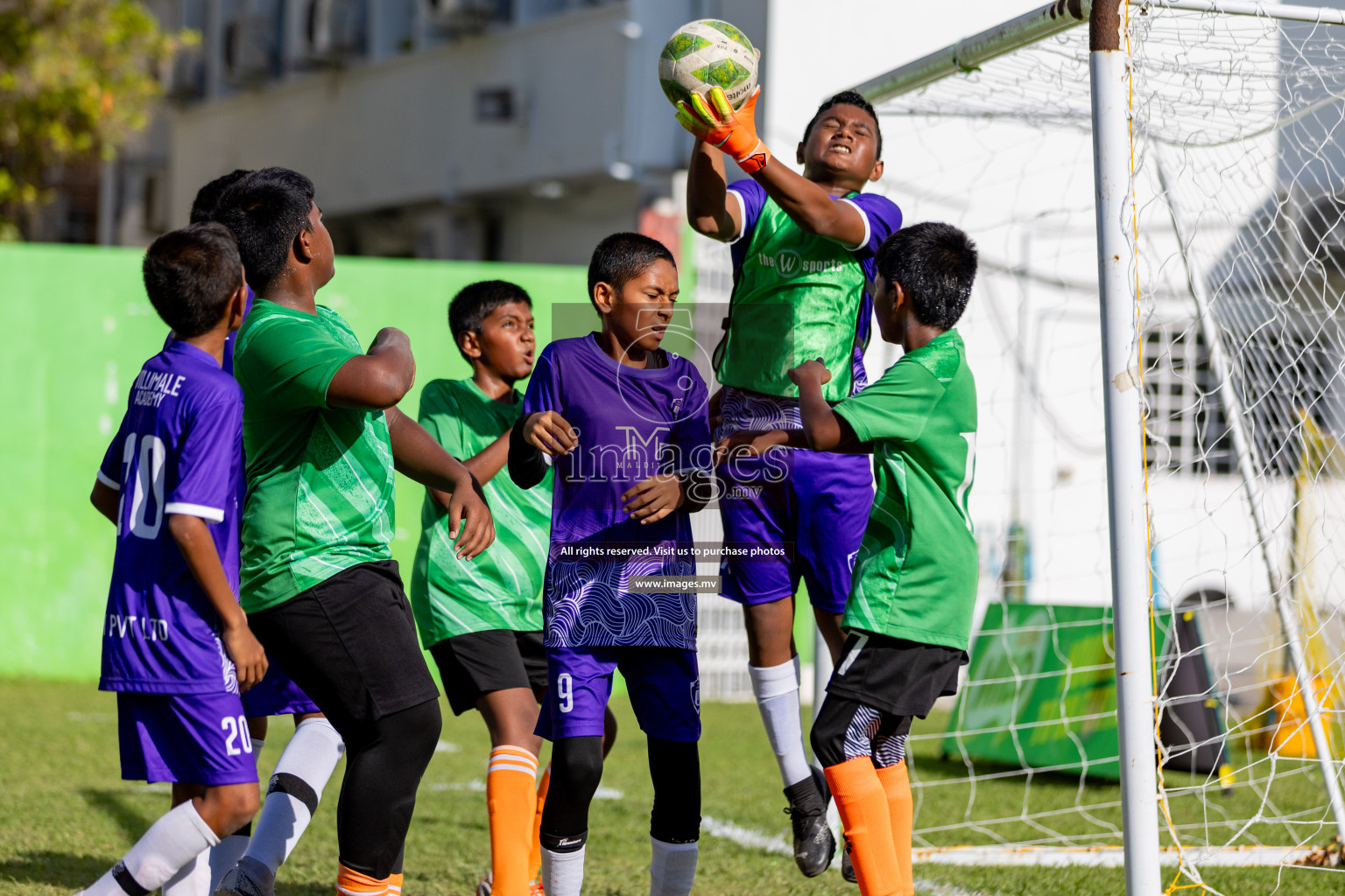 Day 1 of MILO Academy Championship 2023 (U12) was held in Henveiru Football Grounds, Male', Maldives, on Friday, 18th August 2023.