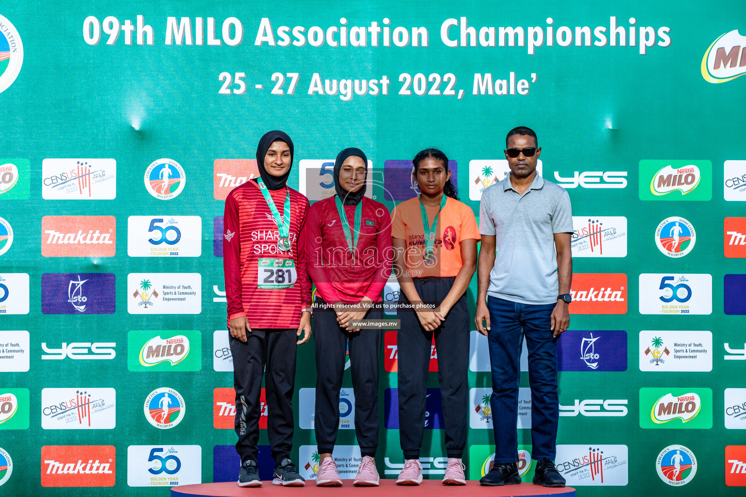 Day 3 of Milo Association Athletics Championship 2022 on 27th Aug 2022, held in, Male', Maldives Photos: Nausham Waheed / Images.mv