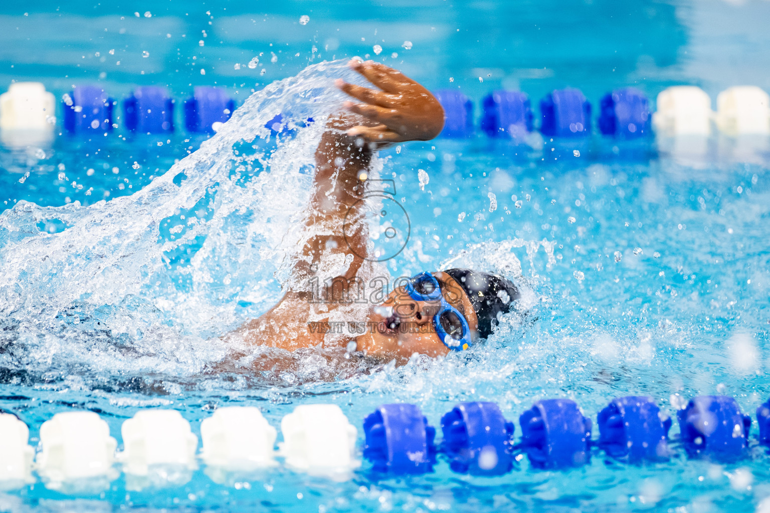 Day 3 of BML 6th National Kids Swimming Kids Festival 2025 held in Hulhumale', Maldives on Wednesday, 5th November 2024. 

Photos: Hassan Simah / images.mv