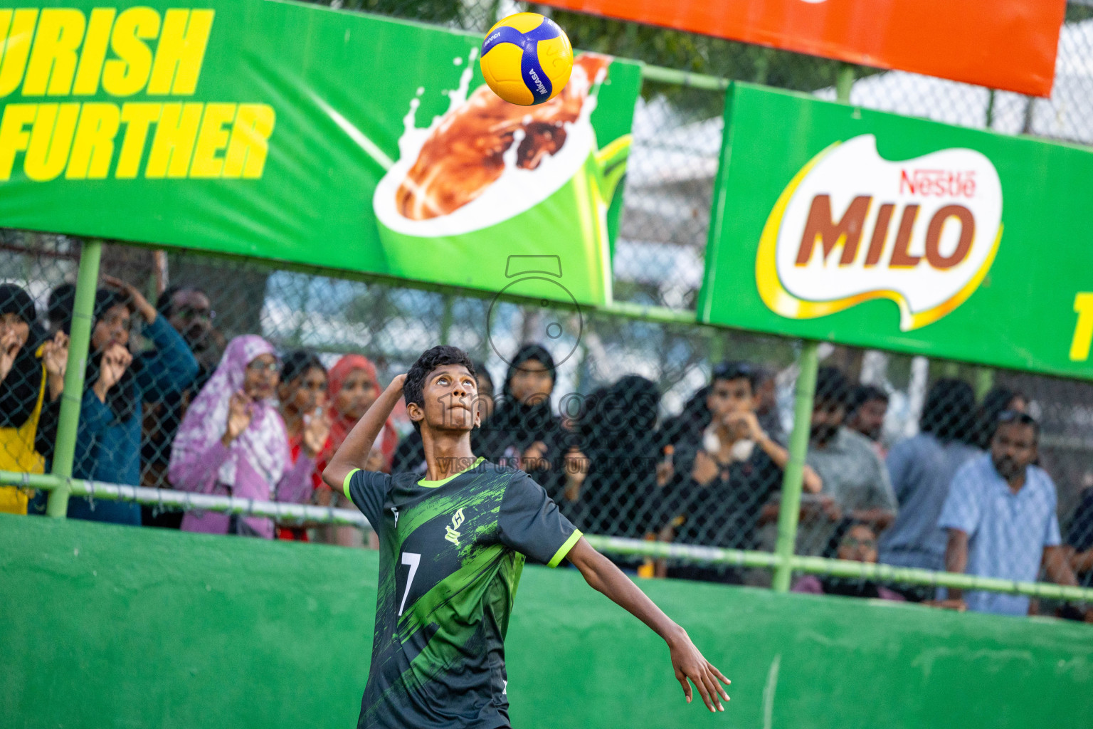 Day 5 of Interschool Volleyball Tournament 2024 was held in Ekuveni Volleyball Court at Male', Maldives on Wednesday, 27th November 2024.
Photos: Ismail Thoriq / images.mv