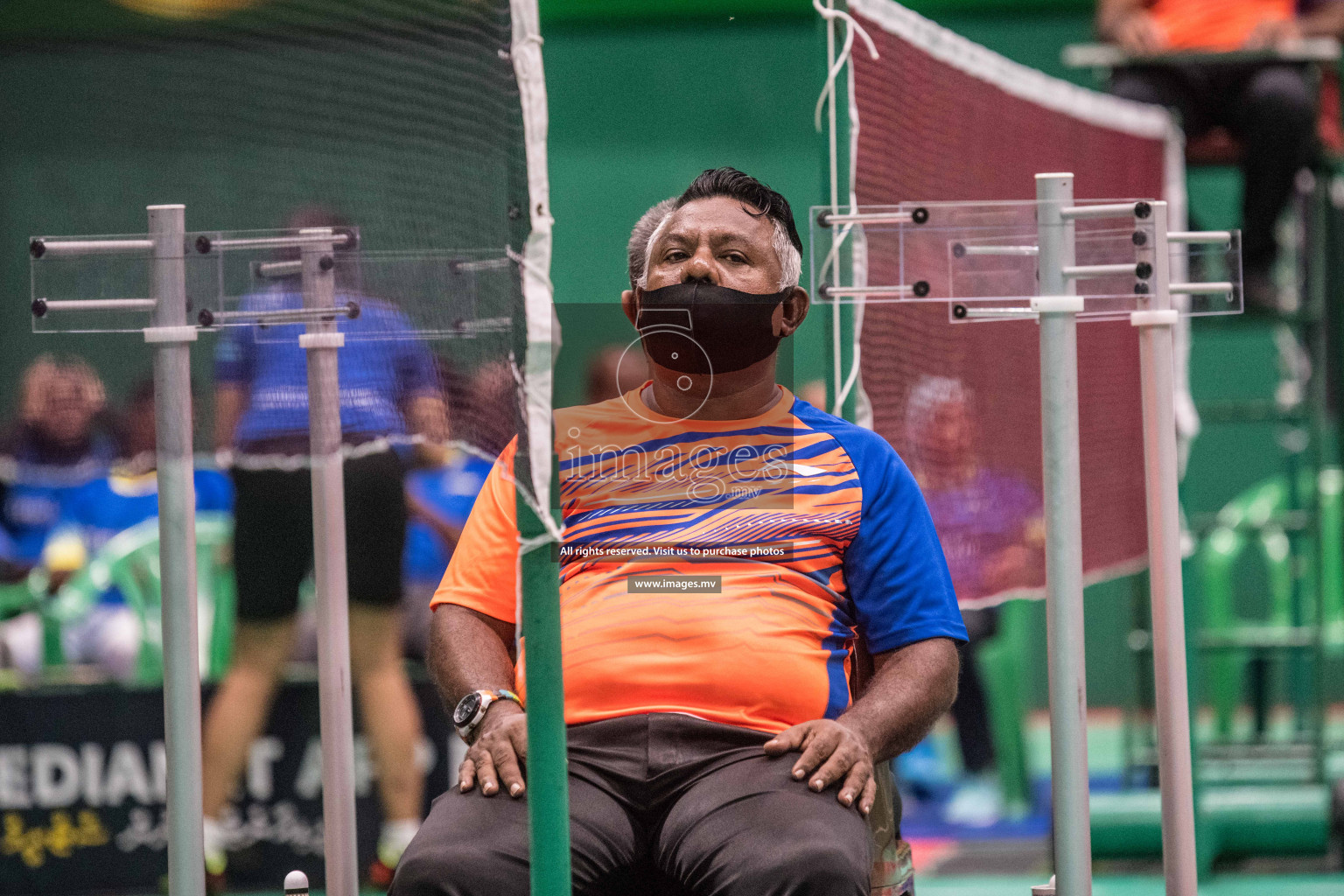 Day 5 of Badminton association mixed group championship 2021 held in Male', Maldives Photos by Nausham Waheed