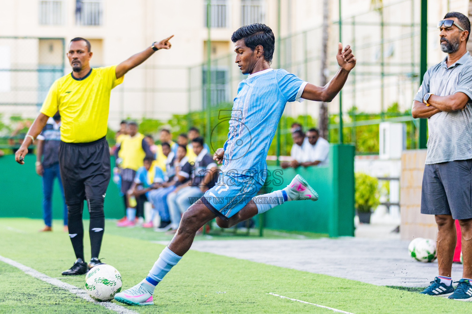 Velassaru vs JW Marriott in Resort League 2025 (South Male Zone) day 6 was held on Friday, 3rd October 2025 in Crossroads's Maldives, Photos: Areef Adam / images.mv