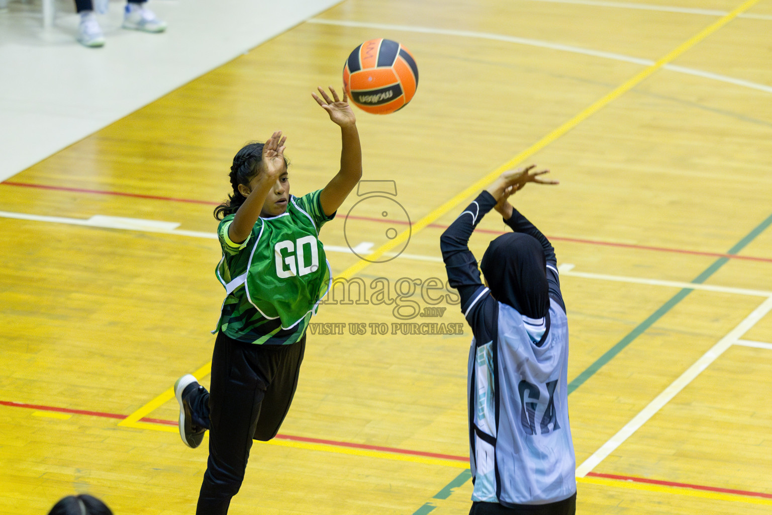 Day 2 of 25th Inter-School Netball Tournament was held in Social Center at Male', Maldives on Saturday, 10th August 2024. Photos: Nausham Waheed/ Mohamed Mahfooz Moosa / images.mv