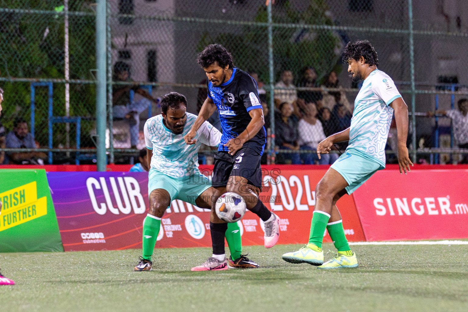 CLUB TRC vs FEHI FAHI CLUB in Club Maldives Classic 2024 held in Rehendi Futsal Ground, Hulhumale', Maldives on Monday, 9th September 2024. 
Photos: Mohamed Mahfooz Moosa / images.mv