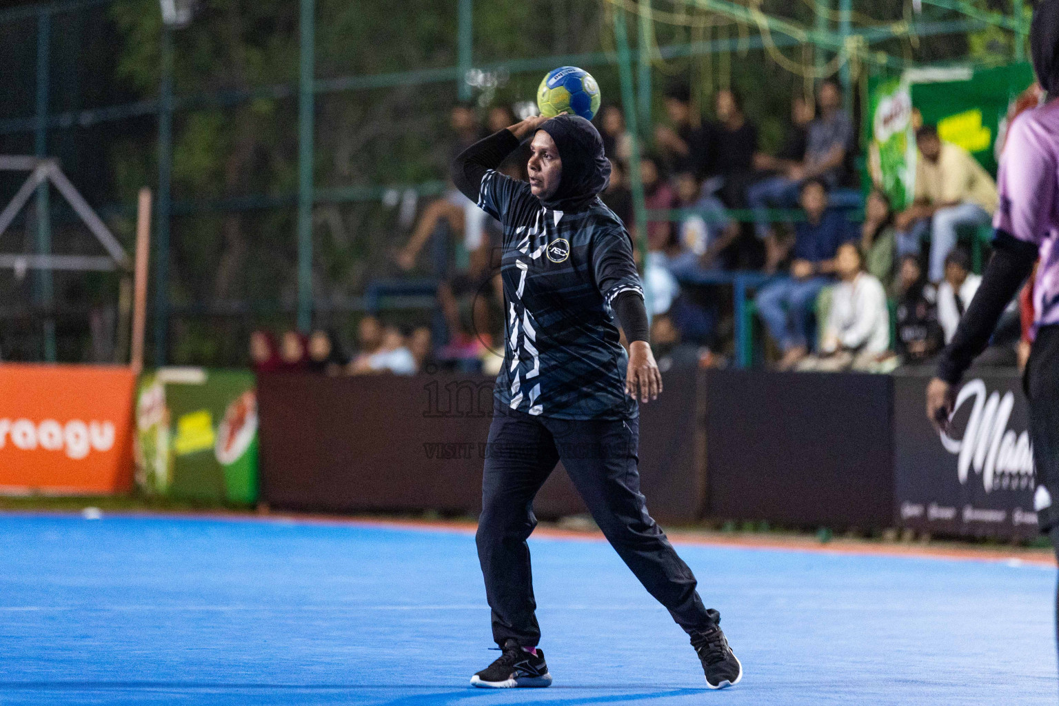 Day 16 of 10th National Handball Tournament 2023, held in Handball ground, Male', Maldives on Wednesday, 13th December 2023 Photos: Nausham Waheed/ Images.mv