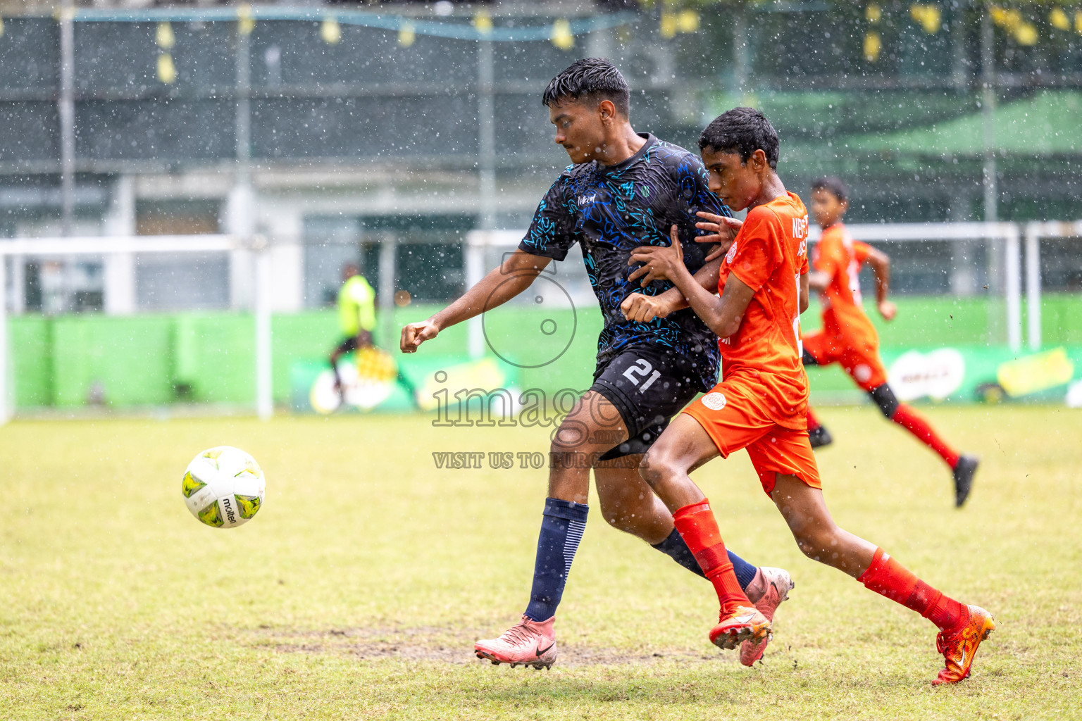 Day 4 of MILO Academy Championship 2024 (U-14) was held in Henveyru Stadium, Male', Maldives on Sunday, 3rd November 2024.
Photos: Ismail Thoriq /  Images.mv