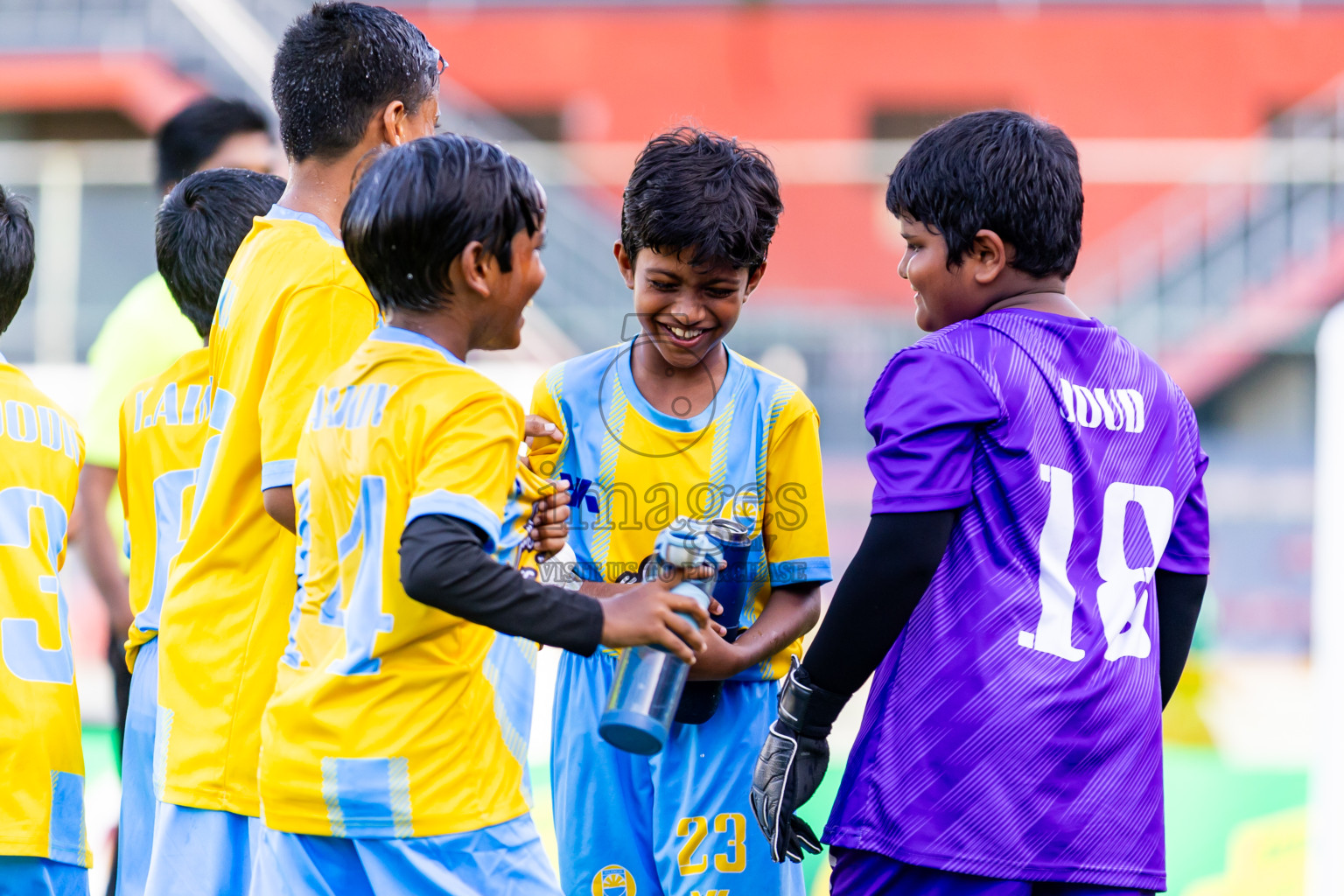 Day 2 of Under 10 MILO Academy Championship 2024 was held at National Stadium in Male', Maldives on Saturday, 27th April 2024. Photos: Nausham Waheed / images.mv