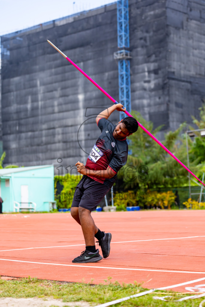 Day 5 of MWSC Interschool Athletics Championships 2024 held in Hulhumale Running Track, Hulhumale, Maldives on Wednesday, 13th November 2024. Photos by: Nausham Waheed / Images.mv