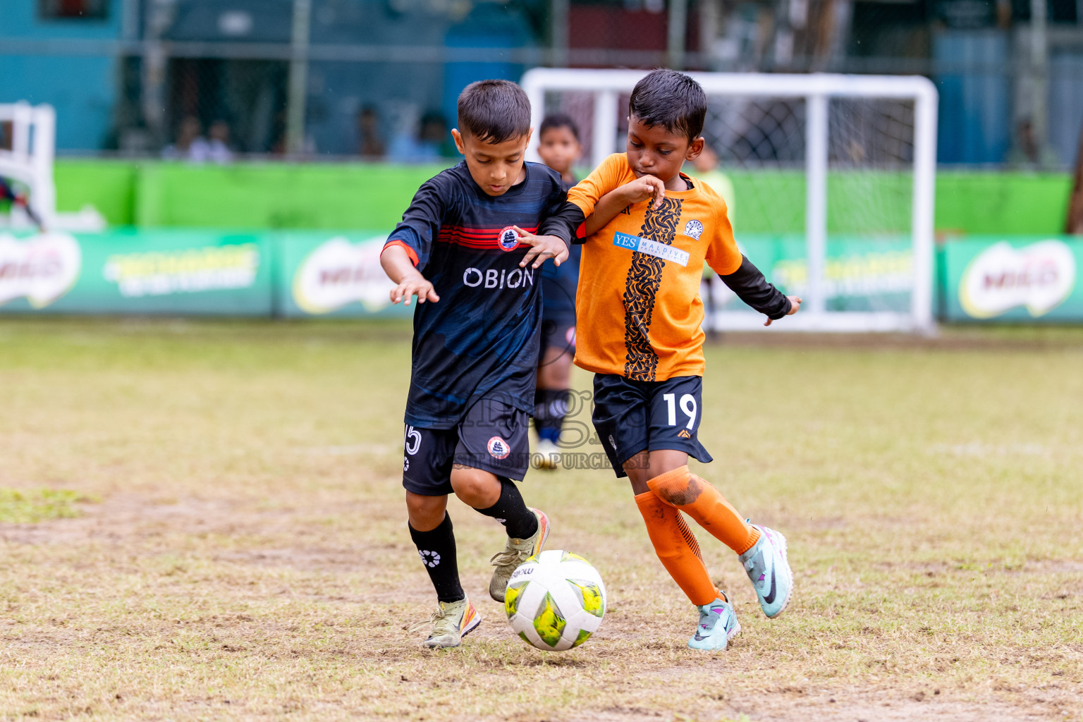 Day 3 of MILO SVAM Juniors 2025 (U-8) was held at Henveiru Stadium in Male', Maldives on Saturday, 28th June 2025. 
Photos: Hassan Simah / images.mv