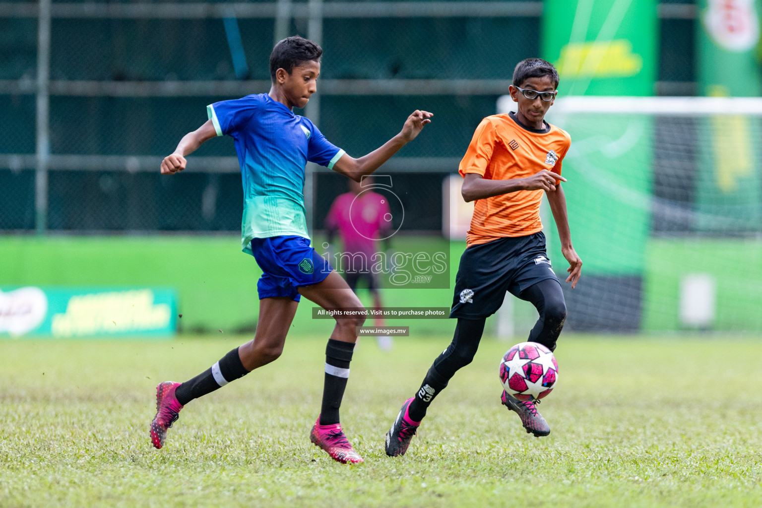 Day 2 of MILO Academy Championship 2023 (u14) was held in Henveyru Stadium Male', Maldives on 4th November 2023. Photos: Nausham Waheed / images.mv