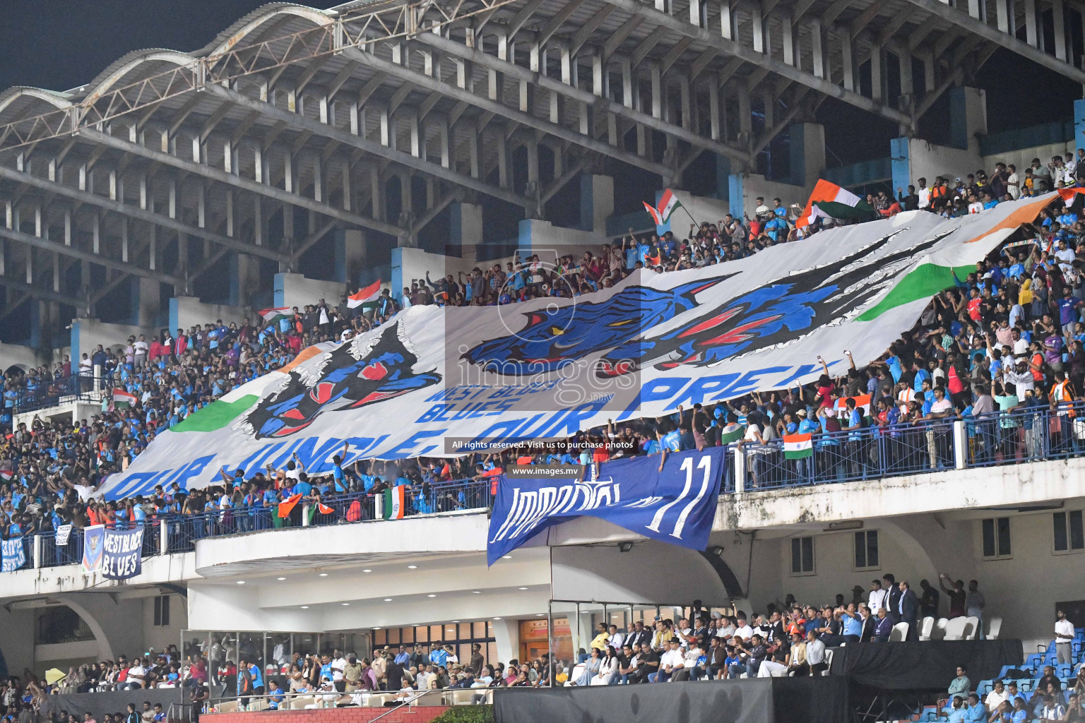 Kuwait vs India in the Final of SAFF Championship 2023 held in Sree Kanteerava Stadium, Bengaluru, India, on Tuesday, 4th July 2023. Photos: Nausham Waheed, Hassan Simah / images.mv