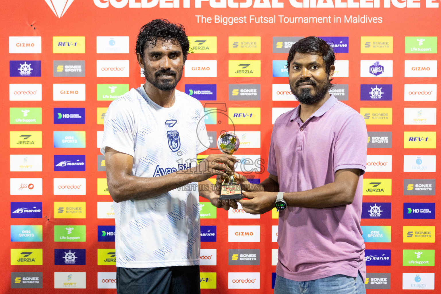 F Magoodhoo vs F Nilandhoo in Day 4 of Golden Futsal Challenge 2024 was held on Thursday, 18th January 2024, in Hulhumale', Maldives Photos: Nausham Waheed / images.mv