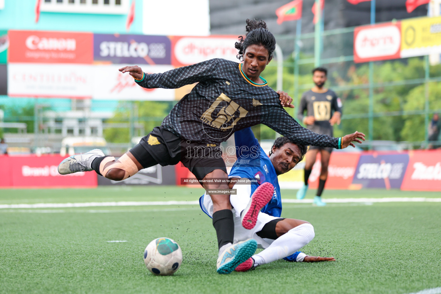 AVSEC vs Medianet in Club Maldives Cup 2023 held in Hulhumale, Maldives, on Sunday, 30th July 2023 Photos: Nausham Waheed / images.mv