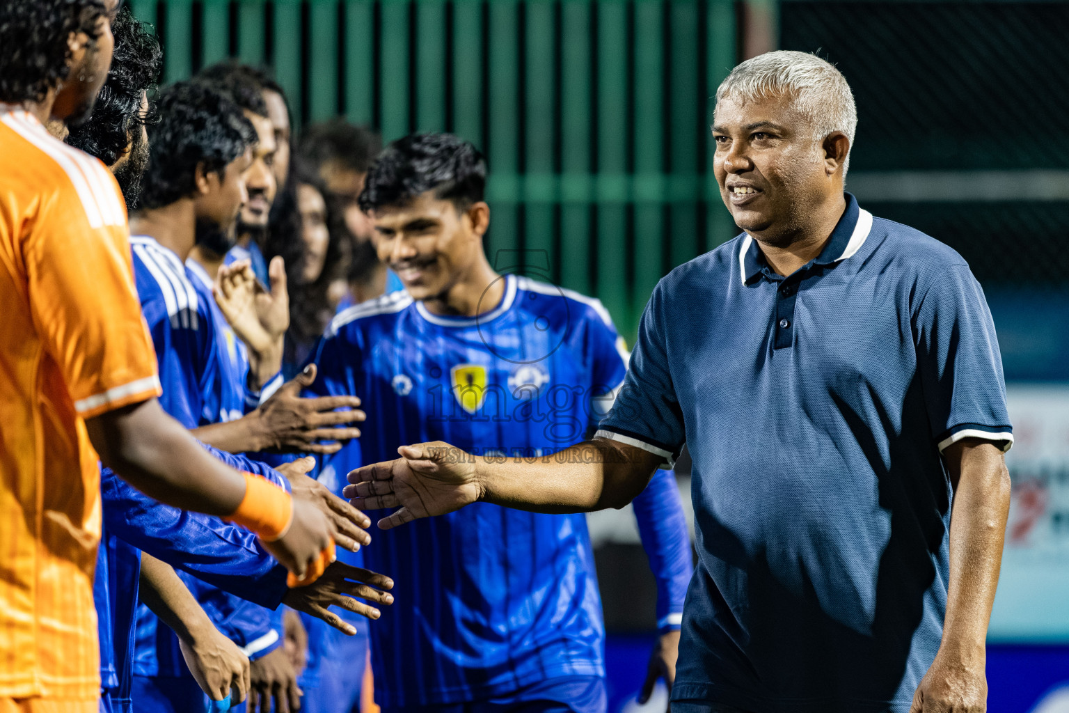 Team Naivaadhoo vs Mylo City Sports Club in Kings Cup of Club Maldives Cup 2025 held in Rehendi Futsal Ground, Hulhumale', Maldives on Monday, 1st September 2025. Photos: Areef, Yasna / images.mv