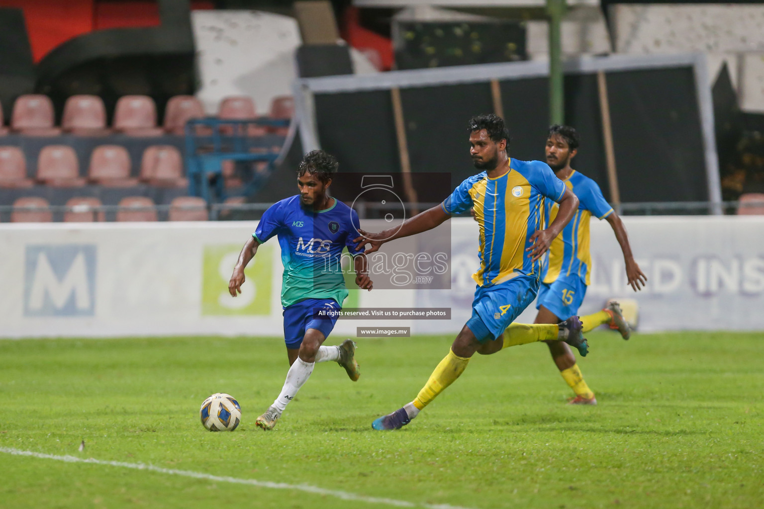 President's Cup 2023 - Club Valencia vs Super United Sports, held in National Football Stadium, Male', Maldives  Photos: Mohamed Mahfooz Moosa/ Images.mv