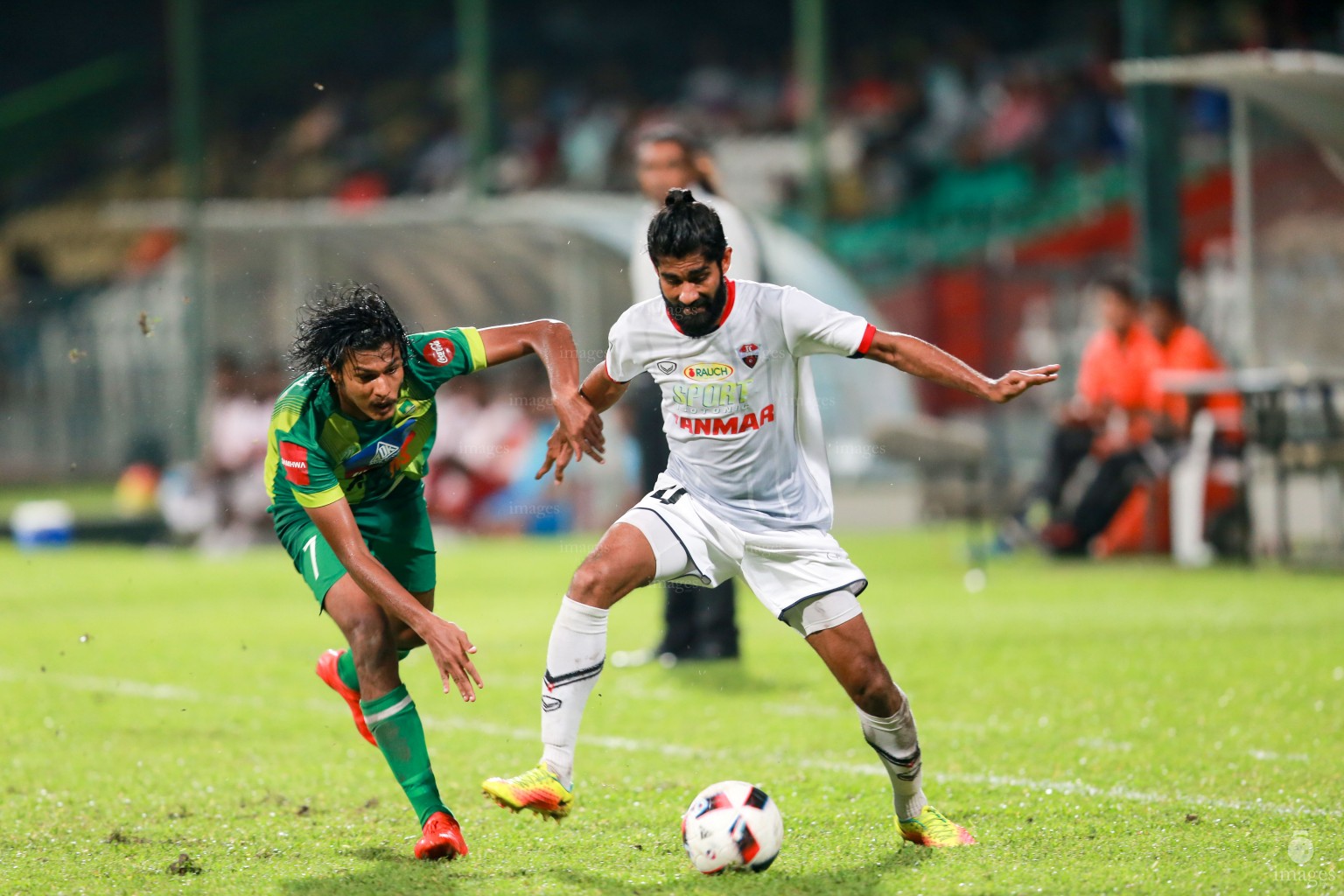 Presidents Cup semifinal match between Maziya and TC in Male', Maldives, Friday, November.25, 2016. TC won the match by 2 - 0 (Images.mv Photo/ Hussain Sinan).