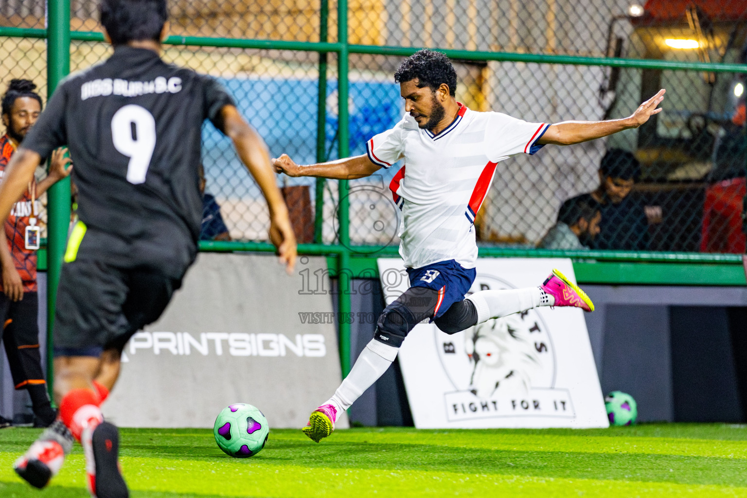 Biss Buru SC vs Club SDZ in Day 4 of BG Futsal Challenge 2024 was held on Friday, 15th March 2024, in Male', Maldives Photos: Nausham Waheed / images.mv