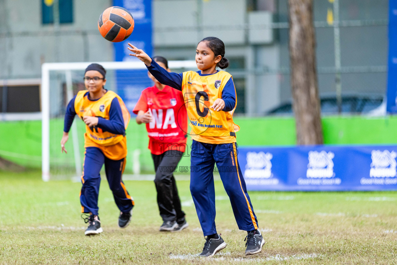 Day 3 of Nestle' Kids Netball Fiesta 2023 held in Henveyru Stadium, Male', Maldives on Saturday, 2nd December 2023. Photos by Nausham Waheed / Images.mv