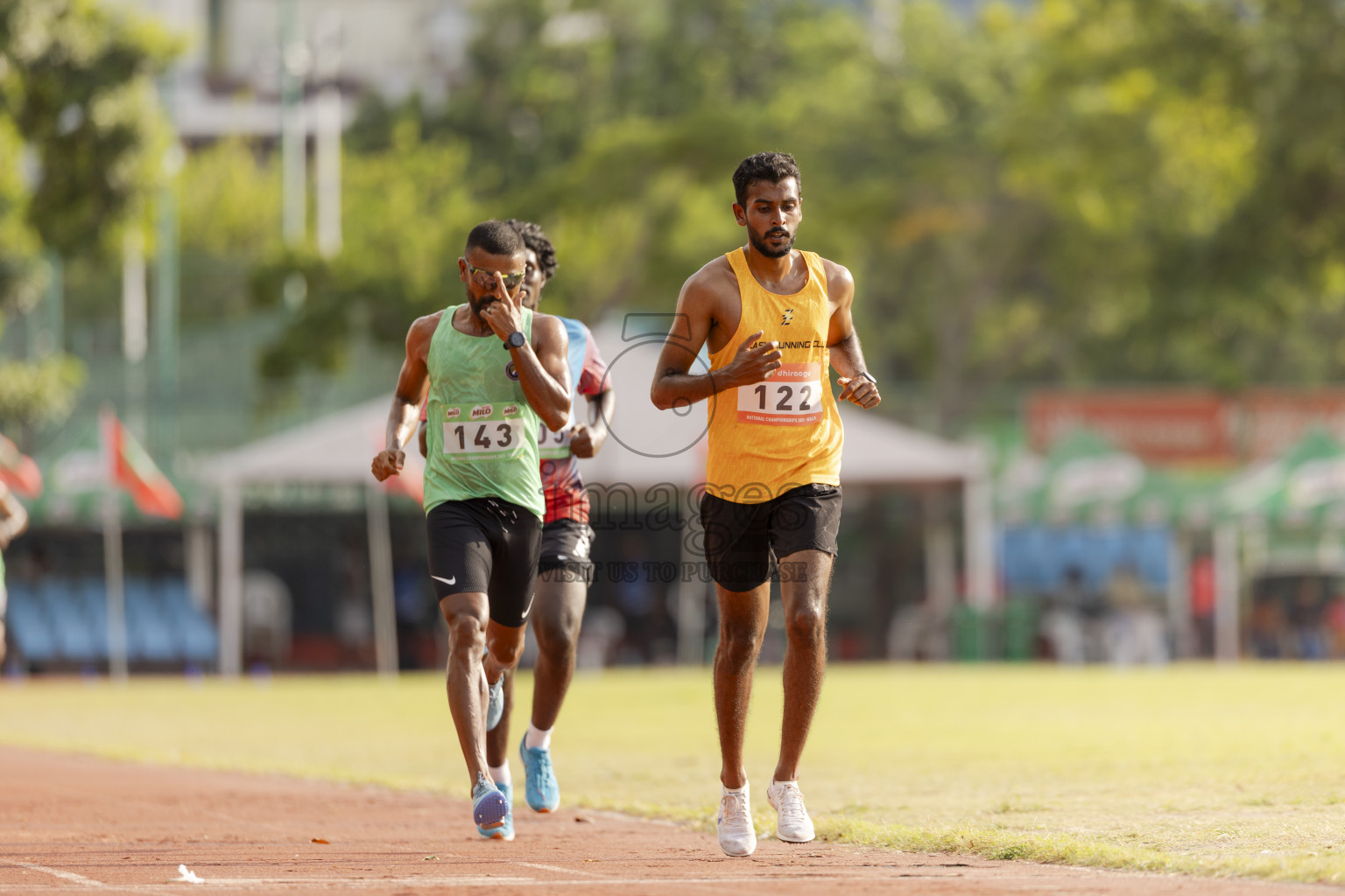 Day 1 of National Athletics Championship 2025 was held at Ekuveni Running Ground in Male', Maldives on Thursday, 14th August 2025. Photos: Hasni / images.mv