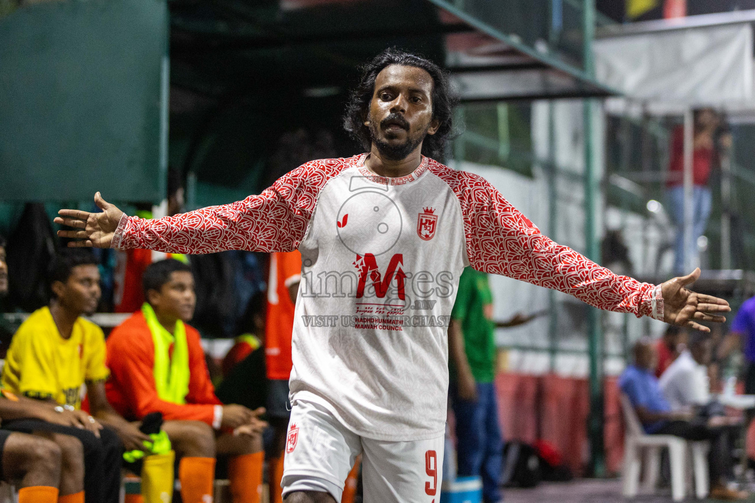 L Dhanbidhoo VS L Maavah in Day 12 of Golden Futsal Challenge 2024 was held on Friday, 26th January 2024, in Hulhumale', Maldives Photos: Nausham Waheed / images.mv